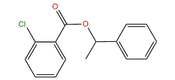 1-Phenylethyl 2-chlorobenzoate